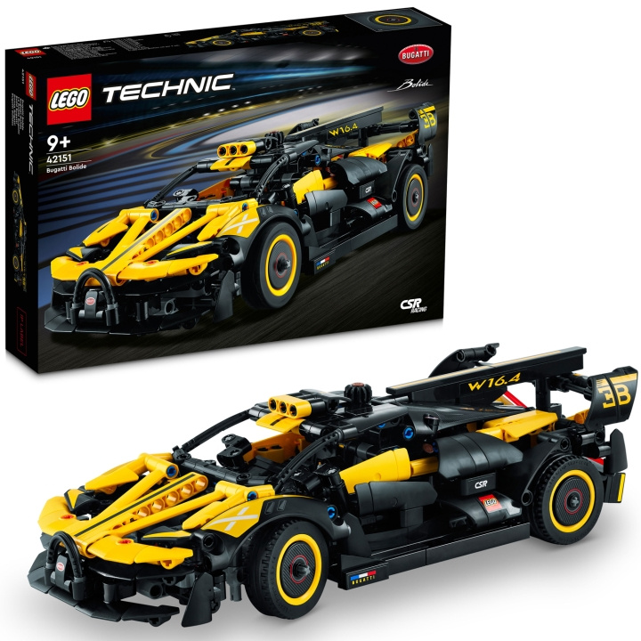 LEGO Technic - Bugatti Bolide 42151 ryhmässä LELUT, TUOTTEET LAPSILLE JA VAUVOILLE / Leikkikalut, Askartelu &Pelit / Rakennuslelut / Lego @ TP E-commerce Nordic AB (C15354)