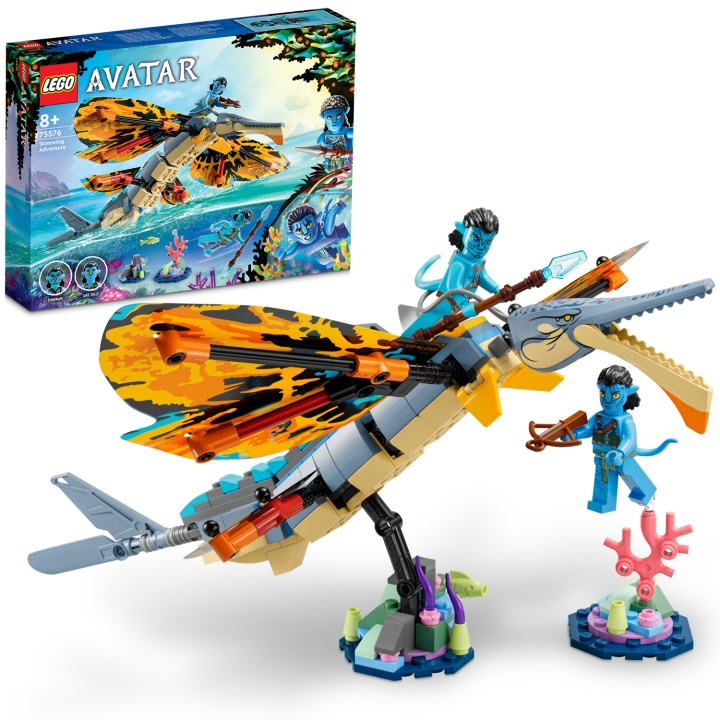 LEGO Avatar 75576 - Skimwingin seikkailu ryhmässä LELUT, TUOTTEET LAPSILLE JA VAUVOILLE / Leikkikalut, Askartelu &Pelit / Rakennuslelut / Lego @ TP E-commerce Nordic AB (C15410)
