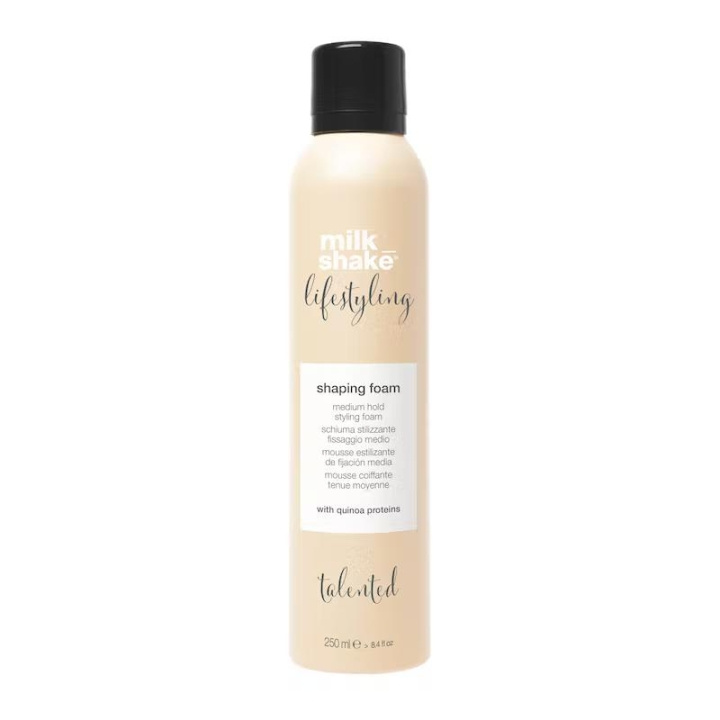 Milk_Shake Lifestyling Shaping Foam Medium Hold 250ml ryhmässä KAUNEUS JA TERVEYS / Hiukset &Stailaus / Hiusten stailaus / Hiusten muotoiluvaahto @ TP E-commerce Nordic AB (C15447)