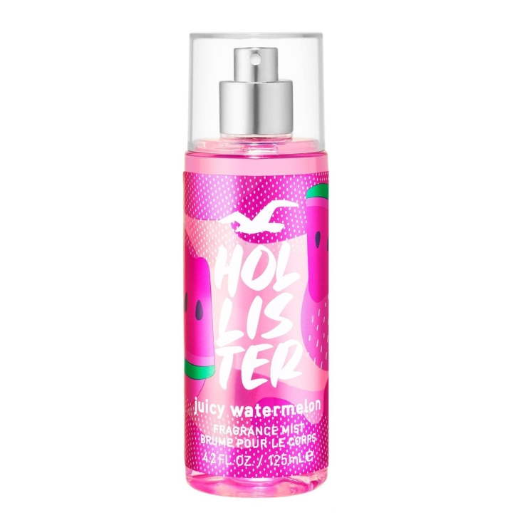 Hollister Juicy Watermelon Body Mist 125ml ryhmässä KAUNEUS JA TERVEYS / Ihonhoito / Kehon hoito / Vartalosuihke @ TP E-commerce Nordic AB (C15451)