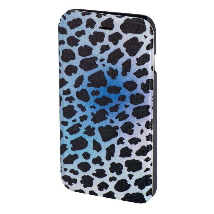 Hama Plånboksväska DesignLine iPhone6/6S Leopard Blå ryhmässä ÄLYPUHELIMET JA TABLETIT / Puhelimen suojakotelo / Apple / iPhone 6/6S @ TP E-commerce Nordic AB (C15497)