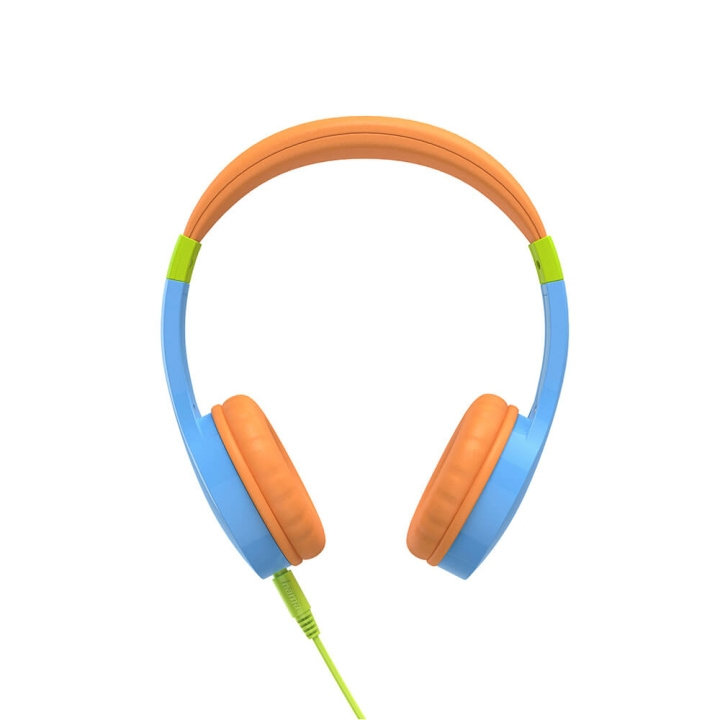 Hama Headphone Teens Guard On-Ear Wired 85dB Blue ryhmässä KODINELEKTRONIIKKA / Ääni & Kuva / Kuulokkeet & Tarvikkeet / Kuulokkeet @ TP E-commerce Nordic AB (C15522)