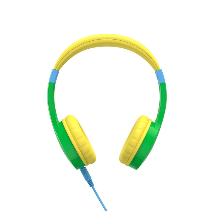 Hama Headphone Teens Guard On-Ear Wired 85dB Green ryhmässä KODINELEKTRONIIKKA / Ääni & Kuva / Kuulokkeet & Tarvikkeet / Kuulokkeet @ TP E-commerce Nordic AB (C15523)