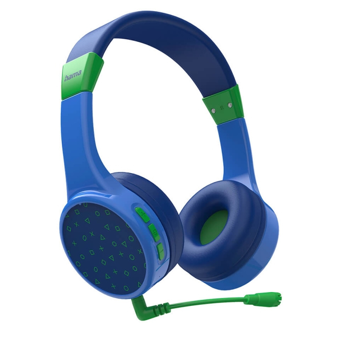 HAMA Headphone Teens Guard On-Ear Wireless 85dB Blue ryhmässä KODINELEKTRONIIKKA / Ääni & Kuva / Kuulokkeet & Tarvikkeet / Kuulokkeet @ TP E-commerce Nordic AB (C15524)