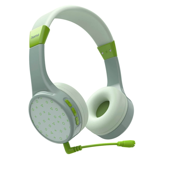 HAMA Headphone Teens Guard On-Ear Wireless 85dB Green ryhmässä KODINELEKTRONIIKKA / Ääni & Kuva / Kuulokkeet & Tarvikkeet / Kuulokkeet @ TP E-commerce Nordic AB (C15525)