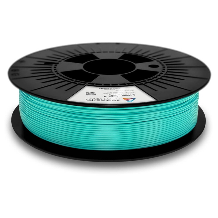 ADDNORTH E-PLA 1.75mm 750g Tropical Turquoise ryhmässä TIETOKOONET & TARVIKKEET / Tulostimet & Tarvikkeet / Tulostimet / 3D-tulostin & Tarvikkeet / Tillbehör @ TP E-commerce Nordic AB (C15563)