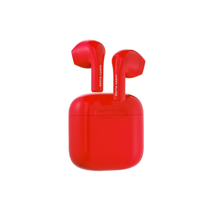 HAPPY PLUGS Joy Headphone In-Ear TWS Red ryhmässä KODINELEKTRONIIKKA / Ääni & Kuva / Kuulokkeet & Tarvikkeet / Kuulokkeet @ TP E-commerce Nordic AB (C15590)
