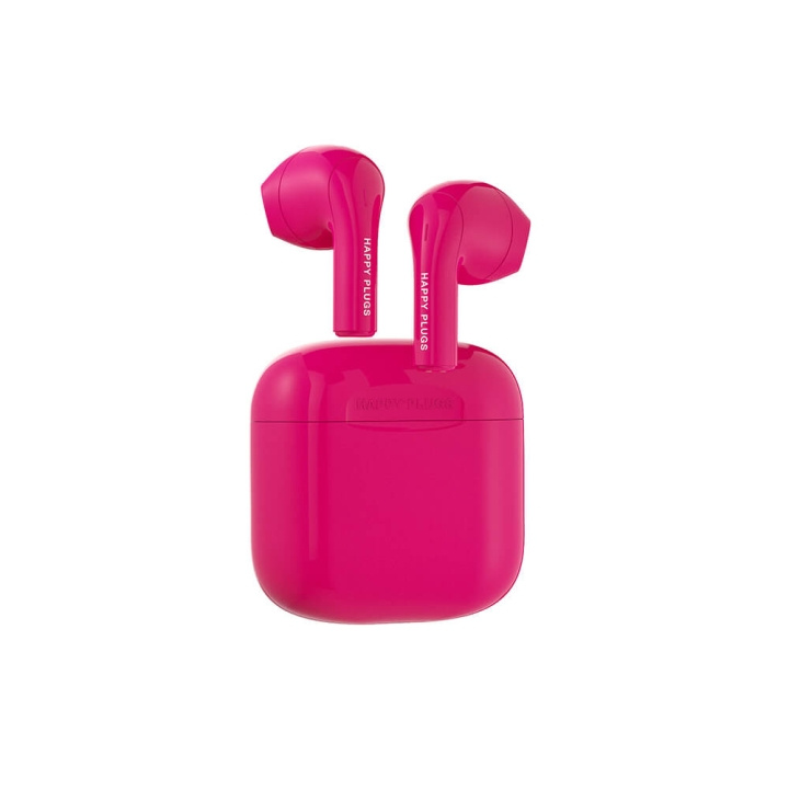 HAPPY PLUGS Joy Headphone In-Ear TWS Cerise ryhmässä KODINELEKTRONIIKKA / Ääni & Kuva / Kuulokkeet & Tarvikkeet / Kuulokkeet @ TP E-commerce Nordic AB (C15595)