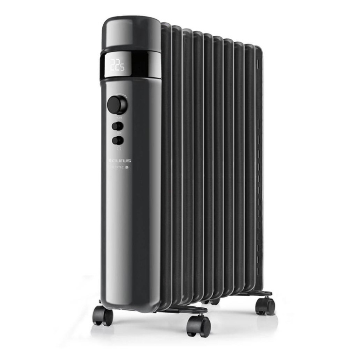 Taurus Oil Heater Agadir 2500 Black ryhmässä KOTI, TALOUS JA PUUTARHA / Tuulettimet ja ilmastointilaitteet / Lämpöpatterit @ TP E-commerce Nordic AB (C15613)