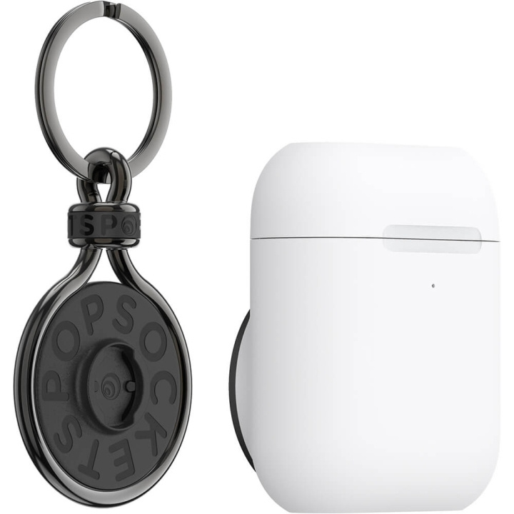 POPSOCKETS Airpods pidike + PopChain Valkoinen Kotelo + Avainrengas Premium ryhmässä ÄLYPUHELIMET JA TABLETIT / Muut tarvikkeet / Popsockets @ TP E-commerce Nordic AB (C15654)