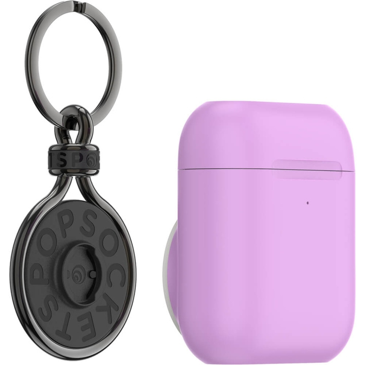 POPSOCKETS Airpods pidike + PopChain Purple Kotelo + Avainrengas Premium ryhmässä ÄLYPUHELIMET JA TABLETIT / Muut tarvikkeet / Popsockets @ TP E-commerce Nordic AB (C15655)