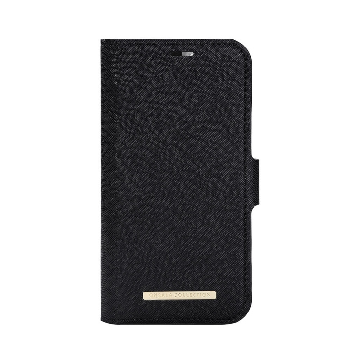 Onsala COLLECTION Eco Wallet 2 card iPhone 13/14/15 Black ryhmässä ÄLYPUHELIMET JA TABLETIT / Puhelimen suojakotelo / Apple / iPhone 14 @ TP E-commerce Nordic AB (C15666)