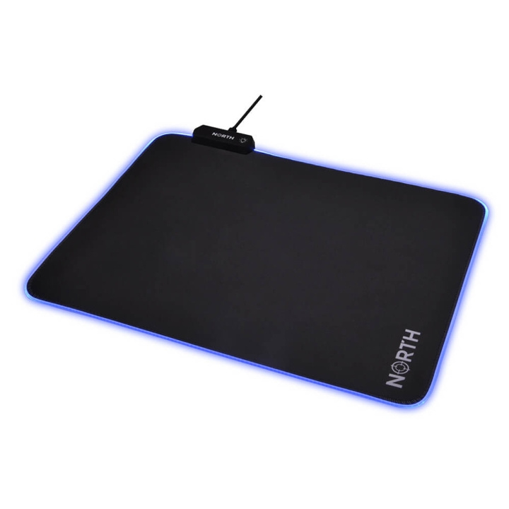 North Pelihiirimatto P100 RGB ryhmässä TIETOKOONET & TARVIKKEET / GAMING / Hiirimatot @ TP E-commerce Nordic AB (C15678)