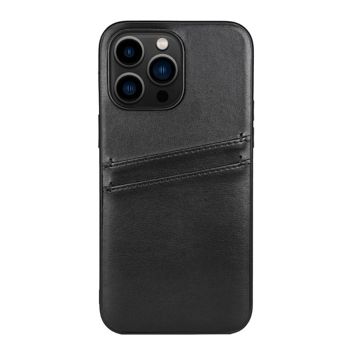 Buffalo Back cover PU 2 card iPhone 14 Pro Max 6,7