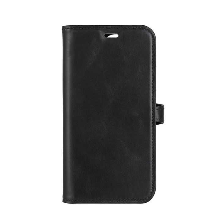Buffalo 2in1 Wallet Leather 3 card iPhone 14 Pro Black ryhmässä ÄLYPUHELIMET JA TABLETIT / Puhelimen suojakotelo / Apple / iPhone 14 @ TP E-commerce Nordic AB (C15711)