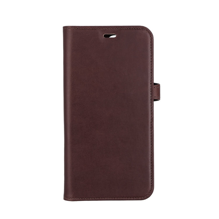 Buffalo 2in1 Wallet Leather 3 card iPhone 14 Pro Max Brown ryhmässä ÄLYPUHELIMET JA TABLETIT / Puhelimen suojakotelo / Apple / iPhone 14 @ TP E-commerce Nordic AB (C15716)