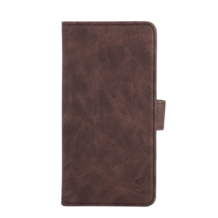 GEAR Classic Wallet 3 card Samsung S23+ 5G Brown ryhmässä ÄLYPUHELIMET JA TABLETIT / Puhelimen suojakotelo / Samsung @ TP E-commerce Nordic AB (C15728)