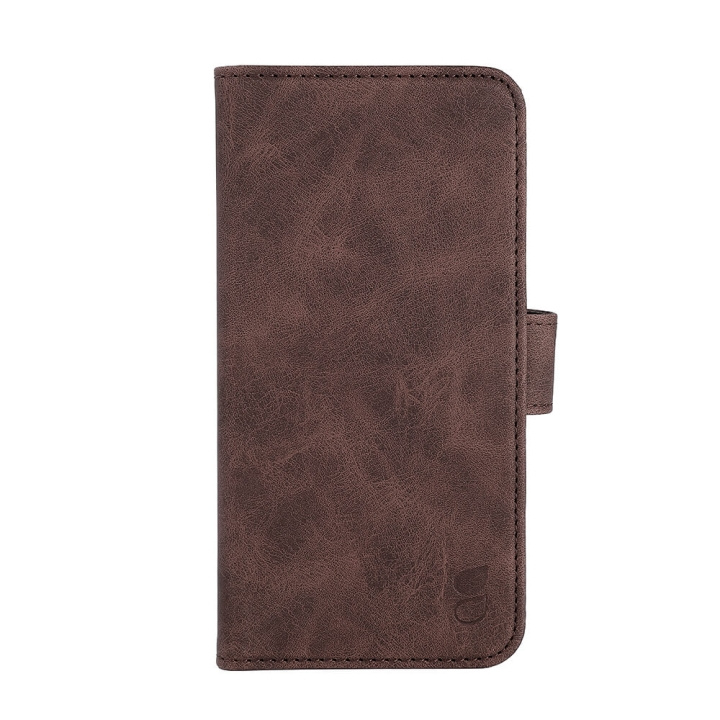 GEAR Classic Wallet 3 card Samsung S23 5G Brown ryhmässä ÄLYPUHELIMET JA TABLETIT / Puhelimen suojakotelo / Samsung @ TP E-commerce Nordic AB (C15729)