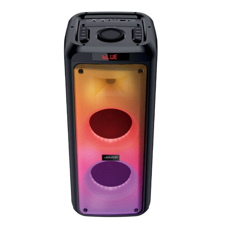 LEDWOOD Kaiutin Drop400 40W RMS Langaton Musta 5000mAh ryhmässä KODINELEKTRONIIKKA / Ääni & Kuva / Kaiuttimet & Tarvikkeet / Bluetooth-kaiutin / Bluetooth-lattiakaiuttimet @ TP E-commerce Nordic AB (C15781)