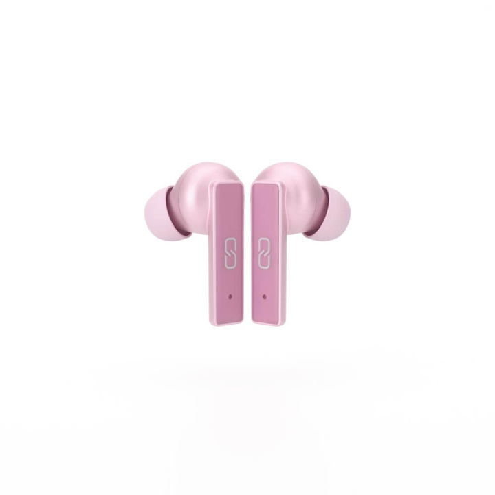 LEDWOOD Headphone Titan TWS True Wireless In-Ear Rose Mic ryhmässä KODINELEKTRONIIKKA / Ääni & Kuva / Kuulokkeet & Tarvikkeet / Kuulokkeet @ TP E-commerce Nordic AB (C15788)