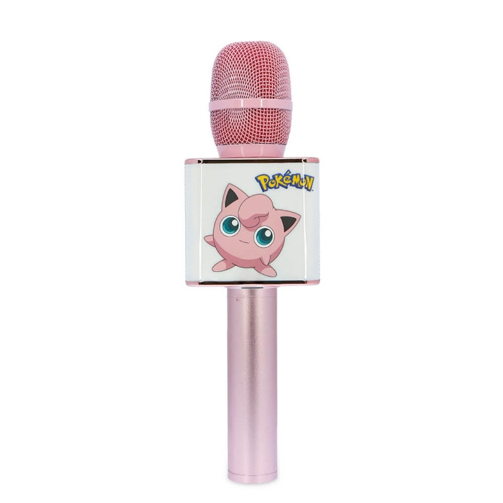 POKEMON Karaoke Mic Pink ryhmässä KODINELEKTRONIIKKA / Ääni & Kuva / Kädessä pidettävät mikrofonit @ TP E-commerce Nordic AB (C15790)