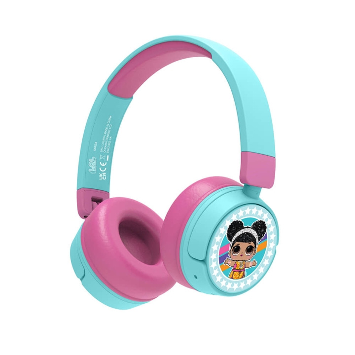 LOL Headphone On-Ear Junior Wireless 85dB/95dB Sharing Aux ryhmässä KODINELEKTRONIIKKA / Ääni & Kuva / Kuulokkeet & Tarvikkeet / Kuulokkeet @ TP E-commerce Nordic AB (C15797)