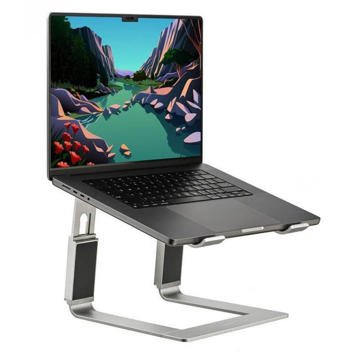 DESIRE2 Laptop Stand Supreme Pro Mk2 Aluminium ryhmässä TIETOKOONET & TARVIKKEET / Kannettavat tietokoneet & tarvikkeet / Kolmijalka & Jäähdytyslevy @ TP E-commerce Nordic AB (C15803)