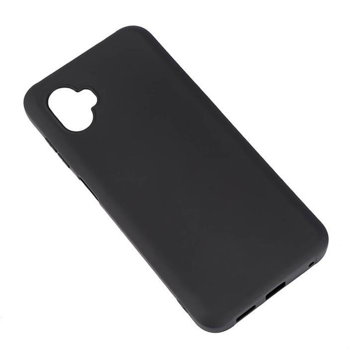 Gear Mobilecover Solid Black Samsung Xcover 6 Pro ryhmässä ÄLYPUHELIMET JA TABLETIT / Puhelimen suojakotelo / Samsung @ TP E-commerce Nordic AB (C15819)