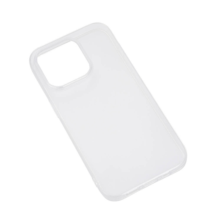 Gear Suojakuori TPU Läpinäkyvä - iPhone 14 Pro ryhmässä ÄLYPUHELIMET JA TABLETIT / Puhelimen suojakotelo / Apple / iPhone 14 @ TP E-commerce Nordic AB (C15830)