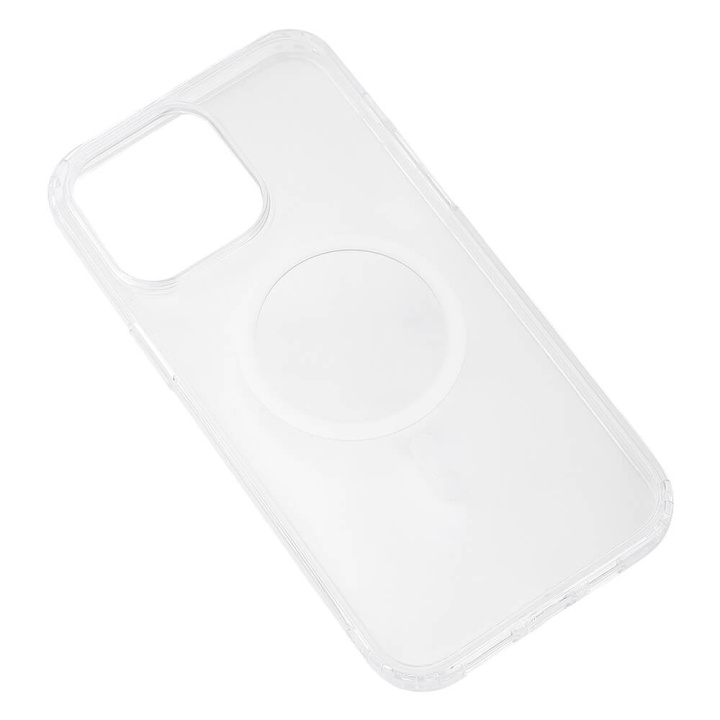 Gear Suojakuori TPE/PC MagSeries Läpinäkyvä - iPhone 14 Pro Max ryhmässä ÄLYPUHELIMET JA TABLETIT / Puhelimen suojakotelo / Apple / iPhone 14 @ TP E-commerce Nordic AB (C15835)