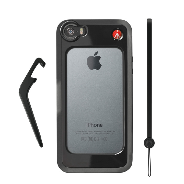 Manfrotto Suojakuori iPhone 5/5S MCKLYP5S-B Black ryhmässä ÄLYPUHELIMET JA TABLETIT / Puhelimen suojakotelo / Apple / iPhone 5/5S/SE / Suoja @ TP E-commerce Nordic AB (C15871)