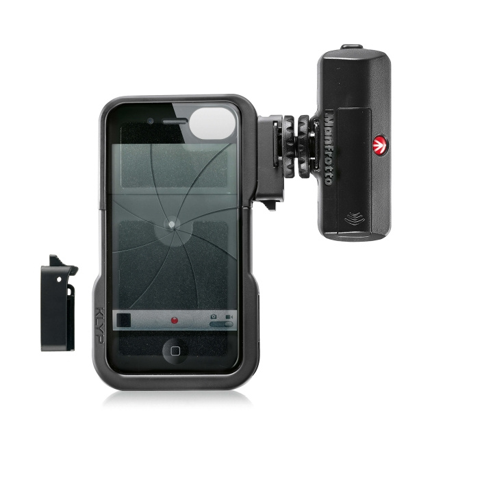 MANFROTTO Cover iPhone 4/4S Klyp MKL120KLYP0 sis ML120 LED ryhmässä ÄLYPUHELIMET JA TABLETIT / Puhelimen suojakotelo / Apple / iPhone 4/4S / Suoja @ TP E-commerce Nordic AB (C15876)