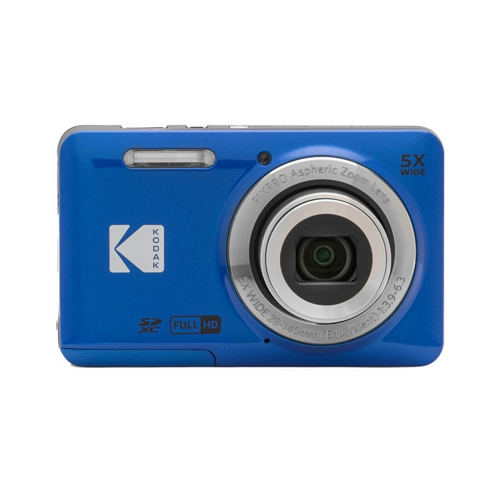 Kodak Digital Camera Pixpro FZ55 CMOS 5x 16MP Blue ryhmässä KODINELEKTRONIIKKA / Valokuvat & Videot / Kamerat @ TP E-commerce Nordic AB (C15884)