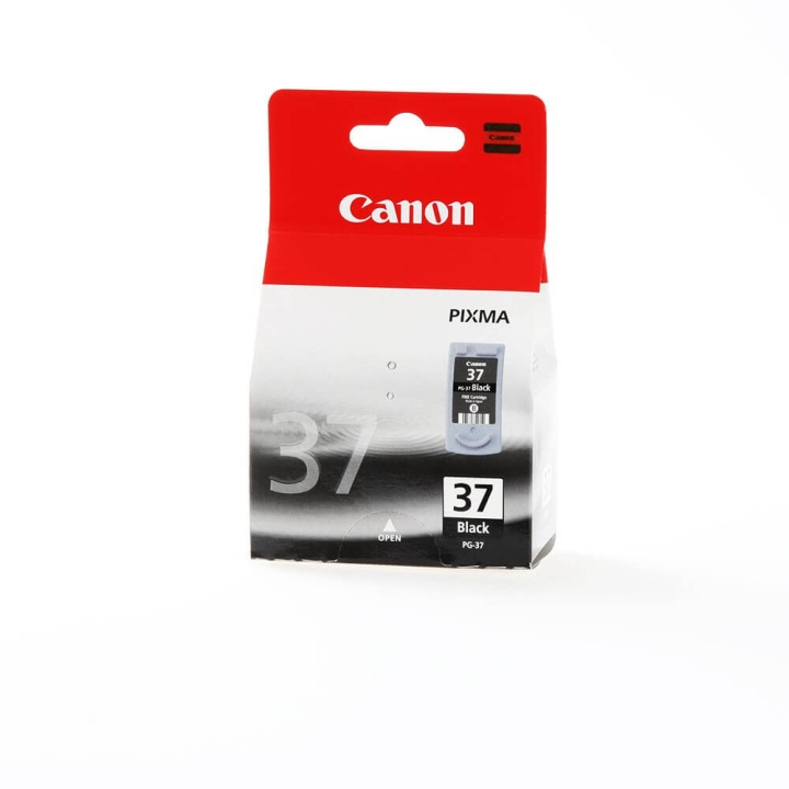 Canon Musteet 2145B001 PG-37 Musta ryhmässä TIETOKOONET & TARVIKKEET / Tulostimet & Tarvikkeet / Musteet ja väriaineet / Mustepatruunat / Canon @ TP E-commerce Nordic AB (C16012)