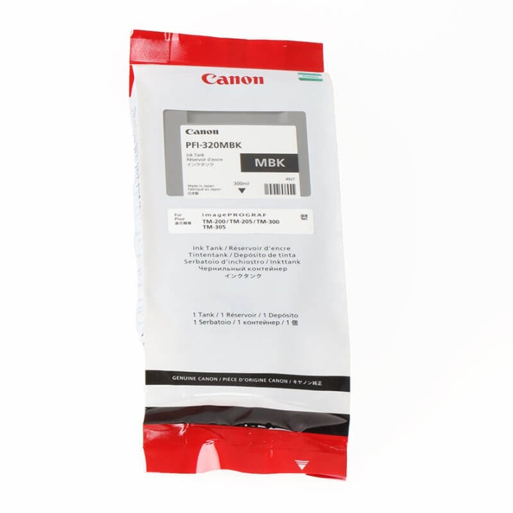 Canon Musteet 2889C001 PFI-320 Mattamusta ryhmässä TIETOKOONET & TARVIKKEET / Tulostimet & Tarvikkeet / Musteet ja väriaineet / Mustepatruunat / Canon @ TP E-commerce Nordic AB (C16029)