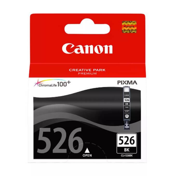 Canon Musteet 4540B001 CLI-526 Musta ryhmässä TIETOKOONET & TARVIKKEET / Tulostimet & Tarvikkeet / Musteet ja väriaineet / Mustepatruunat / Canon @ TP E-commerce Nordic AB (C16063)