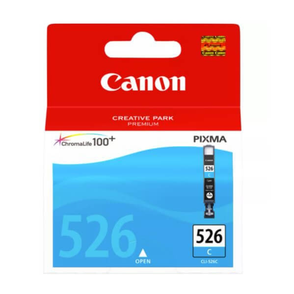 Canon Musteet 4541B001 CLI-526 Cyan ryhmässä TIETOKOONET & TARVIKKEET / Tulostimet & Tarvikkeet / Musteet ja väriaineet / Mustepatruunat / Canon @ TP E-commerce Nordic AB (C16064)