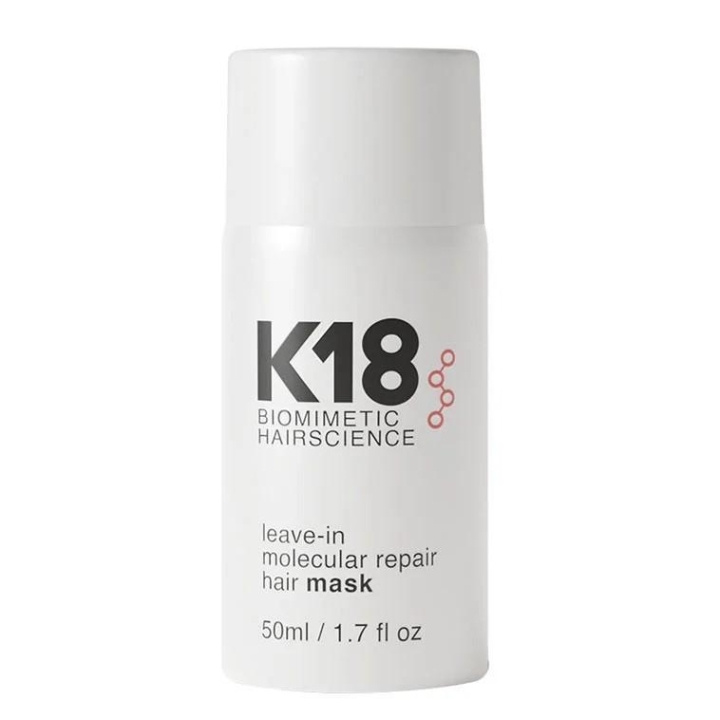 K18 Leave-In Molecular Repair Hair Mask 50ml ryhmässä KAUNEUS JA TERVEYS / Hiukset &Stailaus / Hiustenhoito / Hiusnaamio @ TP E-commerce Nordic AB (C16121)