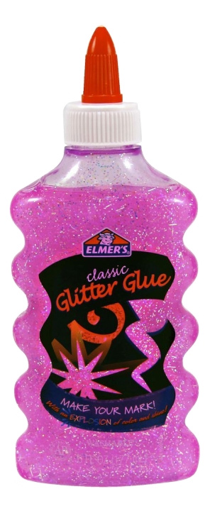 ELMER\'S Glitter Glue Pink, 177ml ryhmässä LELUT, TUOTTEET LAPSILLE JA VAUVOILLE / Leikkikalut, Askartelu &Pelit / Käsityöt @ TP E-commerce Nordic AB (C16163)