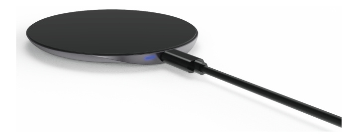 Essentials Qi Wireless Charger 10W w/MicroUSB Cable 1m ryhmässä ÄLYPUHELIMET JA TABLETIT / Laturit & Kaapelit / Qi Langaton laturi @ TP E-commerce Nordic AB (C16194)