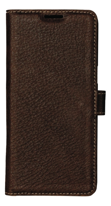Essentials Galaxy S8 Leather Wallet 3 Cards Brown ryhmässä ÄLYPUHELIMET JA TABLETIT / Puhelimen suojakotelo / Samsung @ TP E-commerce Nordic AB (C16198)