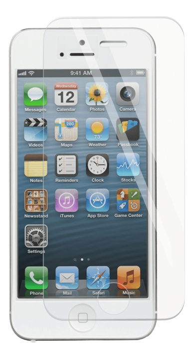 Essentials iPhone SE/5/5S Tempered Glass ryhmässä ÄLYPUHELIMET JA TABLETIT / Puhelimen suojakotelo / Apple / iPhone 5/5S/SE / Näytönsuoja @ TP E-commerce Nordic AB (C16199)