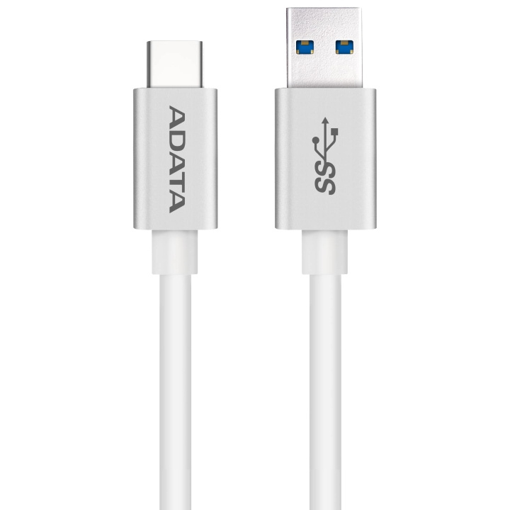 ADATA USB-C - USB-A-klaapeli, 1m, USB 3.1, 5Gbps, valkoinen ryhmässä TIETOKOONET & TARVIKKEET / Kaapelit & Sovittimet / USB / USB-C @ TP E-commerce Nordic AB (C16237)