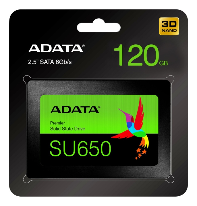 ADATA SU650 120GB SSD ryhmässä TIETOKOONET & TARVIKKEET / Tietokoneen komponentit / Kovalevyt / SSD @ TP E-commerce Nordic AB (C16239)