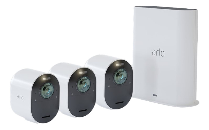 Arlo Ultra 2 Gen 5 V2 Security System Gateway + 3x Kamera ryhmässä KOTI, TALOUS JA PUUTARHA / Hälytys ja turvallisuus / Valvontakamerat / Digitaalinen (verkko) / Ulkokamerat @ TP E-commerce Nordic AB (C16274)