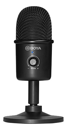 Boya Mini USB Microphone BY-CM3 black ryhmässä TIETOKOONET & TARVIKKEET / Tietokonetarvikkeet / Mikrofonit @ TP E-commerce Nordic AB (C16324)