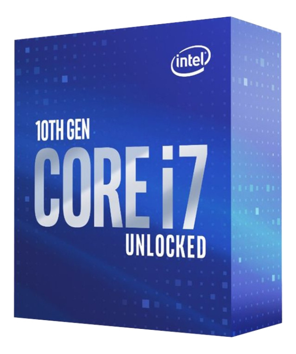 Intel Cpu Core i7-10700K, box ryhmässä TIETOKOONET & TARVIKKEET / Tietokoneen komponentit / Prosessori @ TP E-commerce Nordic AB (C16333)