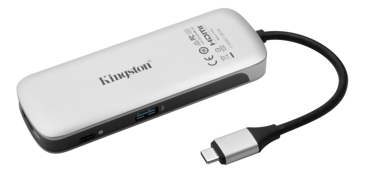 Kingston Nucleum USB-C hub/multiport docking station ryhmässä TIETOKOONET & TARVIKKEET / Kannettavat tietokoneet & tarvikkeet / Telakka @ TP E-commerce Nordic AB (C16573)