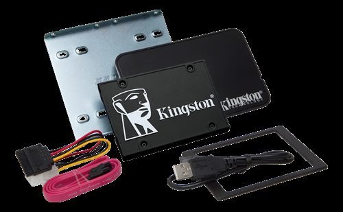 Kingston KC600 SSD-asennussarja, SATA, 256GB, 2,5