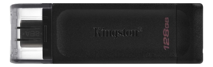 Kingston DataTraveler 70 - 128GB USB-C 3.2 Flash Drive ryhmässä KODINELEKTRONIIKKA / Tallennusvälineet / USB-muistitikku / USB 3.2 @ TP E-commerce Nordic AB (C16630)